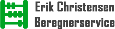 Erik Christensen Beregnerservice Logo